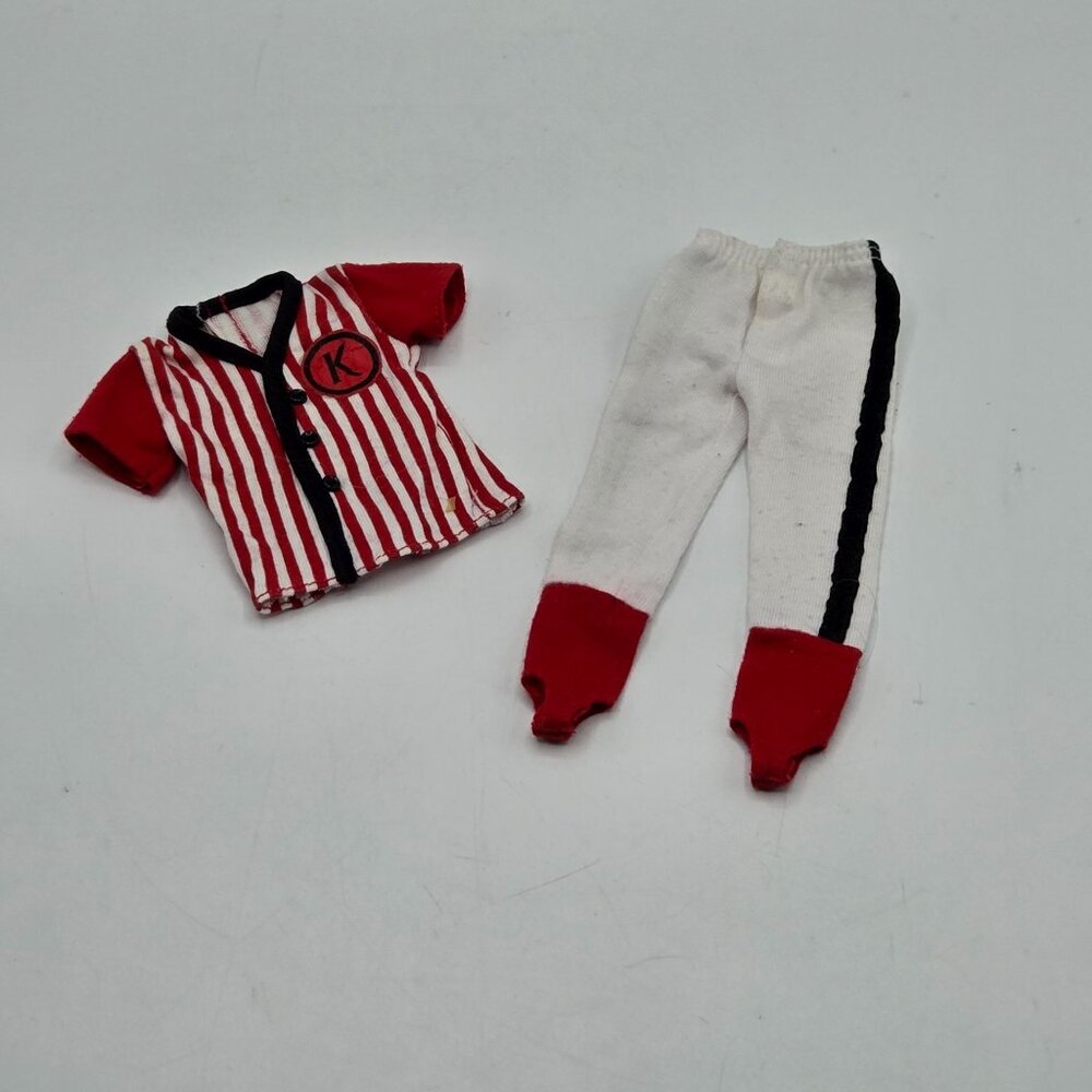 Vintage Ken Doll Baseball Uniform #792